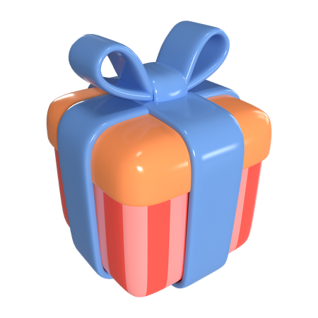 Cadeau  3D Icon