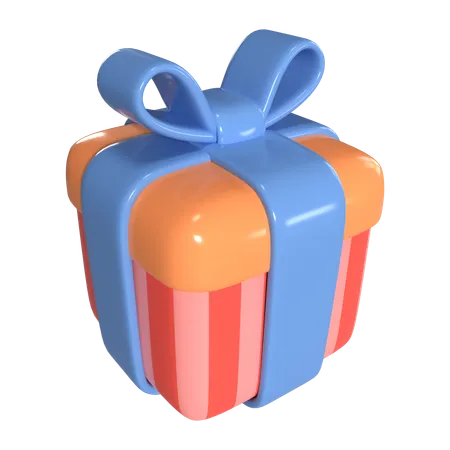 Cadeau  3D Icon