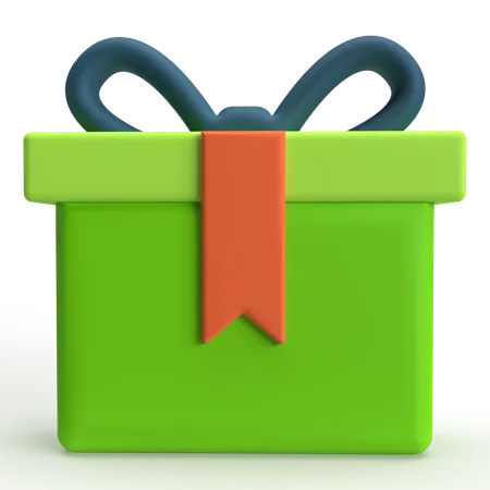 Cadeau  3D Icon