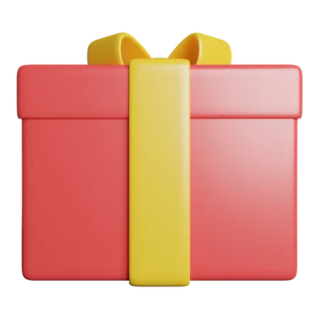 Cadeau  3D Icon