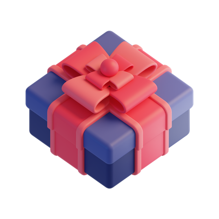 Cadeau  3D Icon