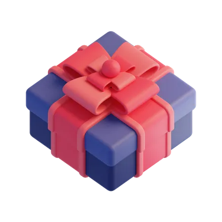 Cadeau  3D Icon