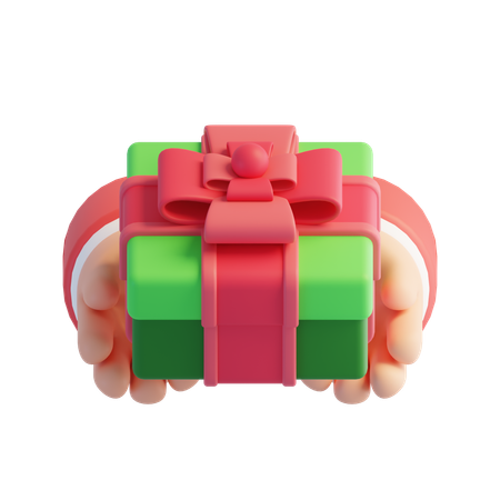 Cadeau  3D Icon