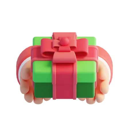 Cadeau  3D Icon