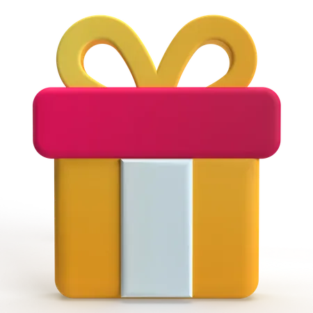 Cadeau  3D Icon