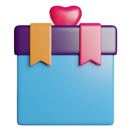 Cadeau  3D Icon