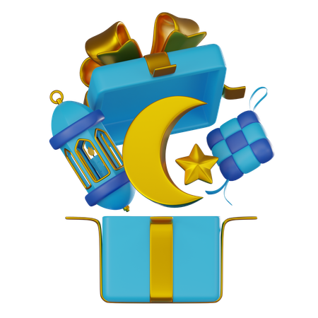 Cadeau  3D Icon