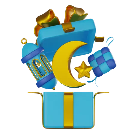 Cadeau  3D Icon