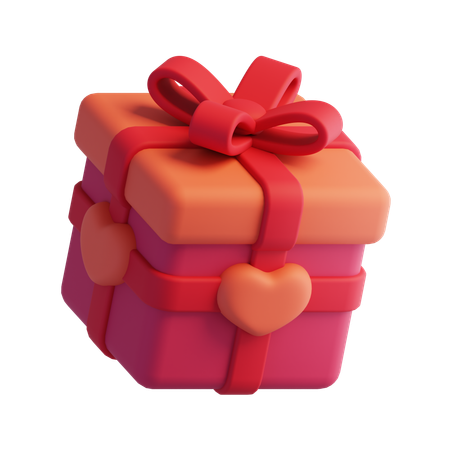 Cadeau  3D Icon