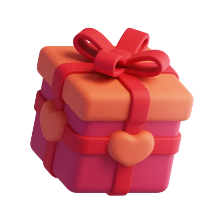 Cadeau  3D Icon