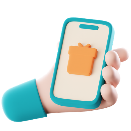 Cadeau  3D Icon