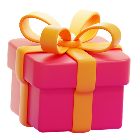 Cadeau  3D Icon