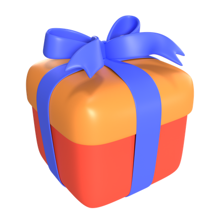 Cadeau  3D Icon