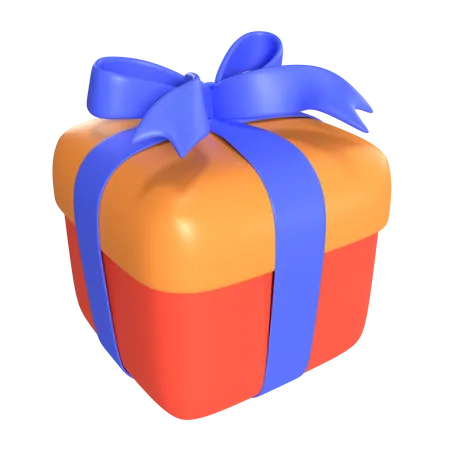 Cadeau  3D Icon