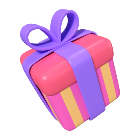 Cadeau  3D Icon