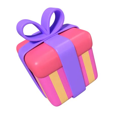 Cadeau  3D Icon