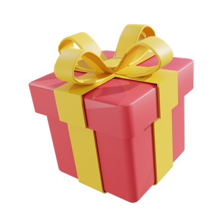 Cadeau  3D Icon