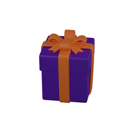 Cadeau  3D Icon