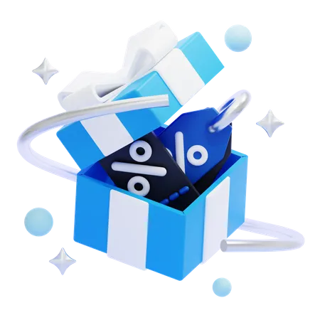 Cadeau  3D Icon