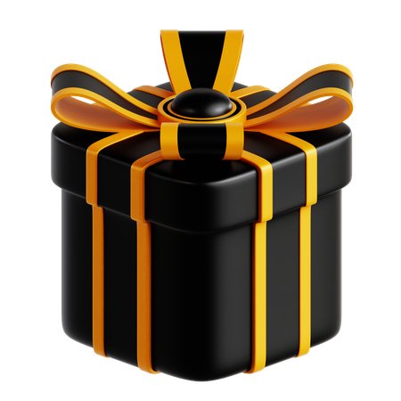 Cadeau du vendredi noir  3D Icon