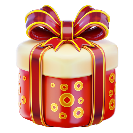 Cadeau chinois  3D Icon