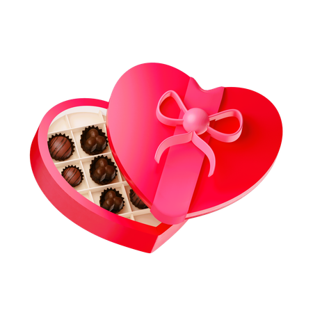 Cadeau de chocolat  3D Icon