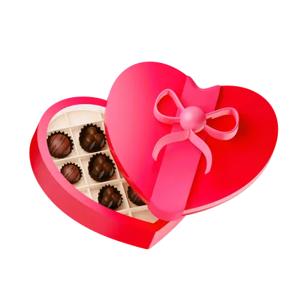 Cadeau de chocolat  3D Icon