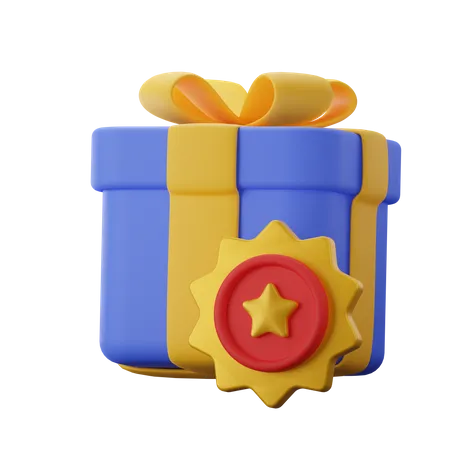 Cadeau d'adhésion  3D Icon