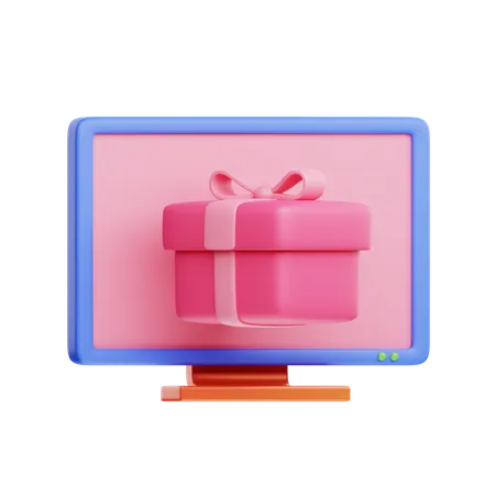 Cadeau d'amour  3D Icon