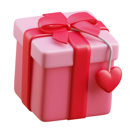 Cadeau d'amour  3D Icon