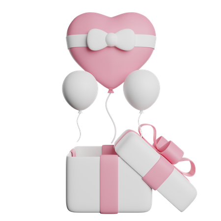 Cadeau d'amour  3D Icon