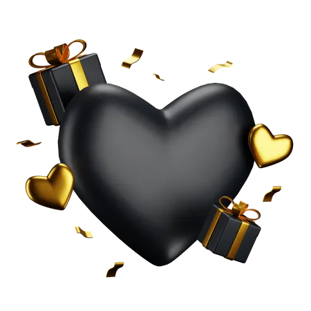 Cadeau d'amour  3D Icon