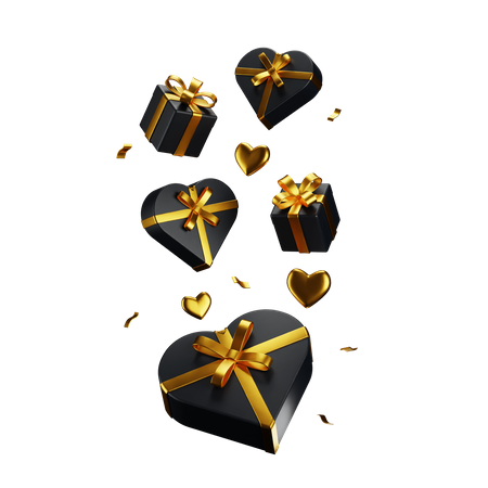 Cadeau d'amour  3D Icon