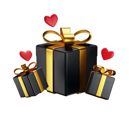 Cadeau d'amour  3D Icon