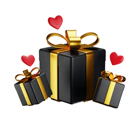 Cadeau d'amour  3D Icon