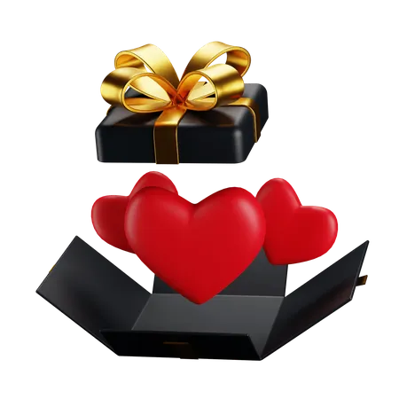 Cadeau d'amour  3D Icon