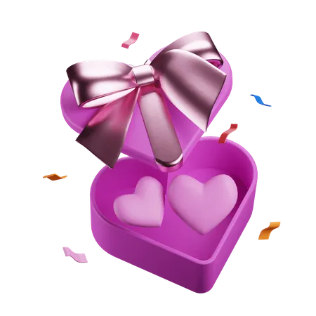 Cadeau d'amour  3D Icon