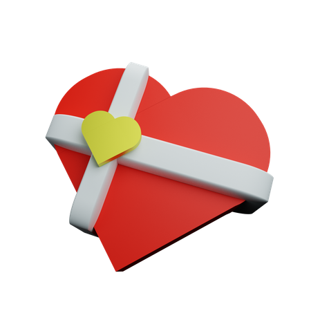 Cadeau d'amour  3D Sticker