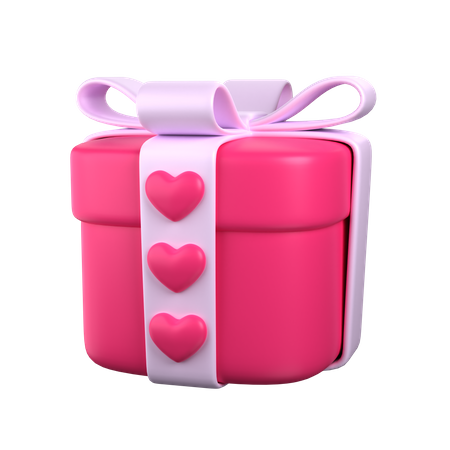 Cadeau d'amour  3D Icon