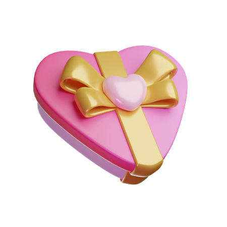 Cadeau d'amour  3D Icon