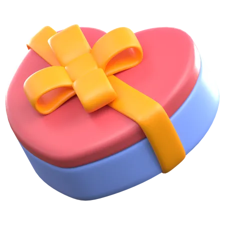 Cadeau d'amour  3D Icon