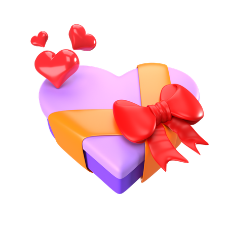 Cadeau de mariage  3D Icon