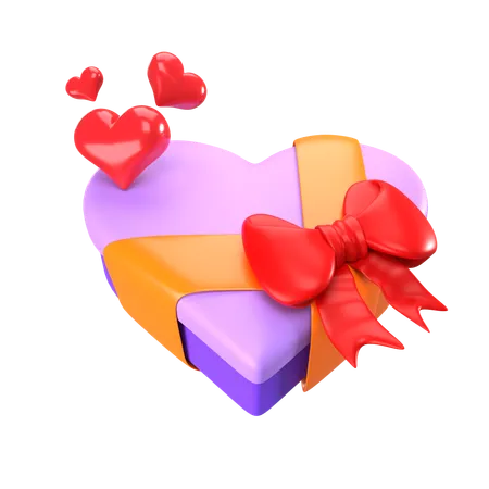 Cadeau de mariage  3D Icon