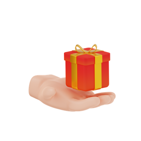 Cadeau de Noël  3D Icon