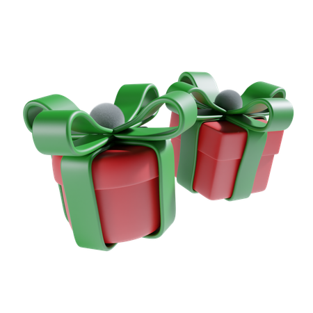 Cadeau de Noël  3D Icon