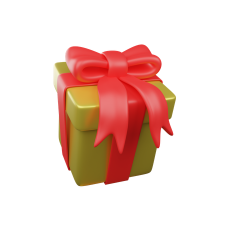 Cadeau de Noël  3D Icon