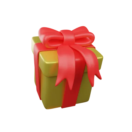 Cadeau de Noël  3D Icon