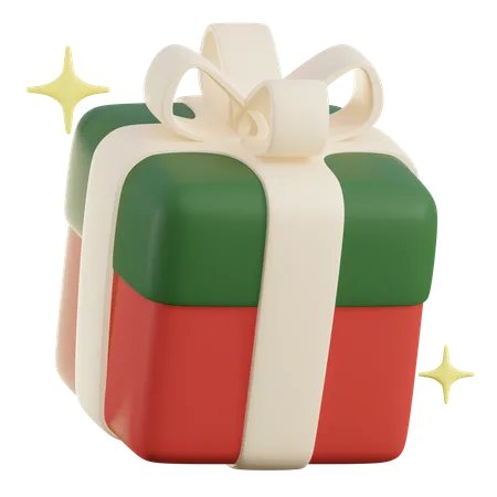 Cadeau de Noël  3D Icon