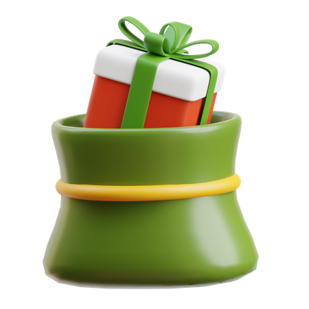 Cadeau de Noël  3D Icon