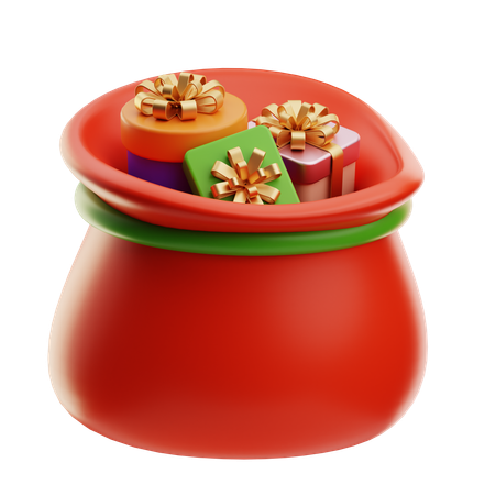 Cadeau de Noël  3D Icon